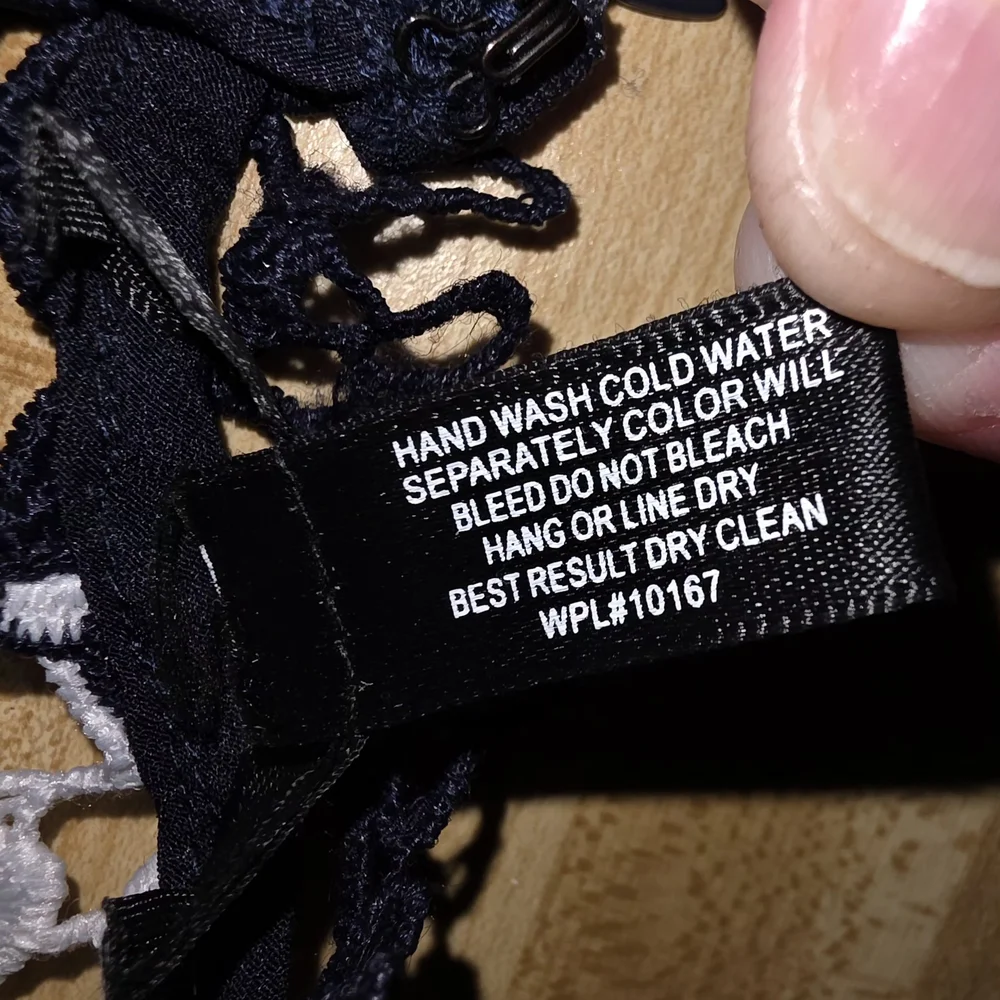 Aqua Black and White Lace Blouse - NWOT Medium (BL7) - Picture 5 of 8